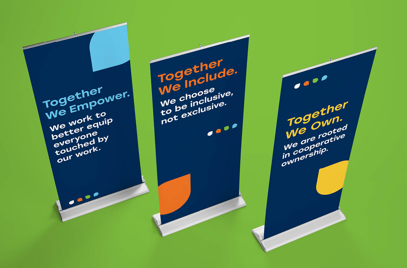 Clearwater Credit Union banners