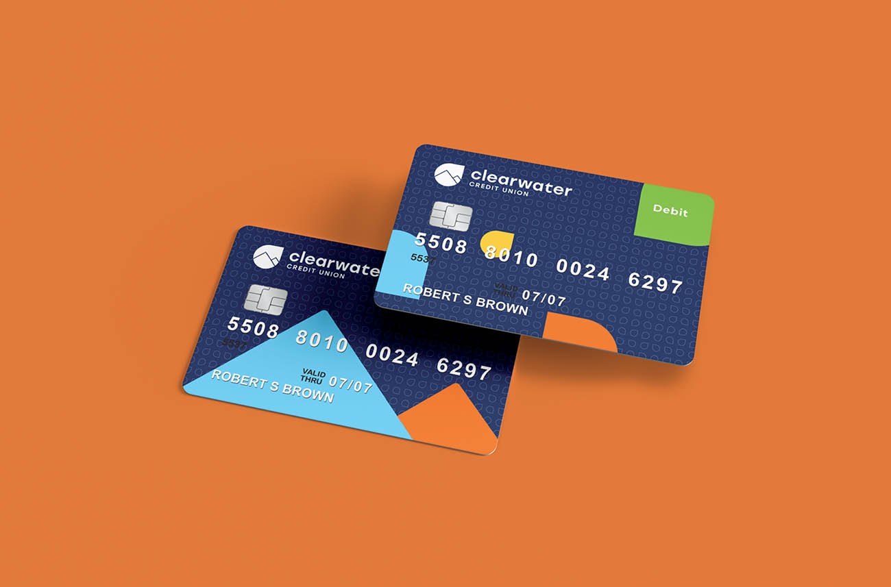 Clearwater Credit Union debit cards