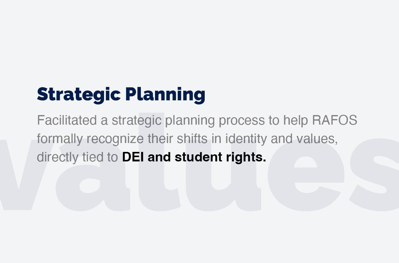 RAFOS case study strategic planning