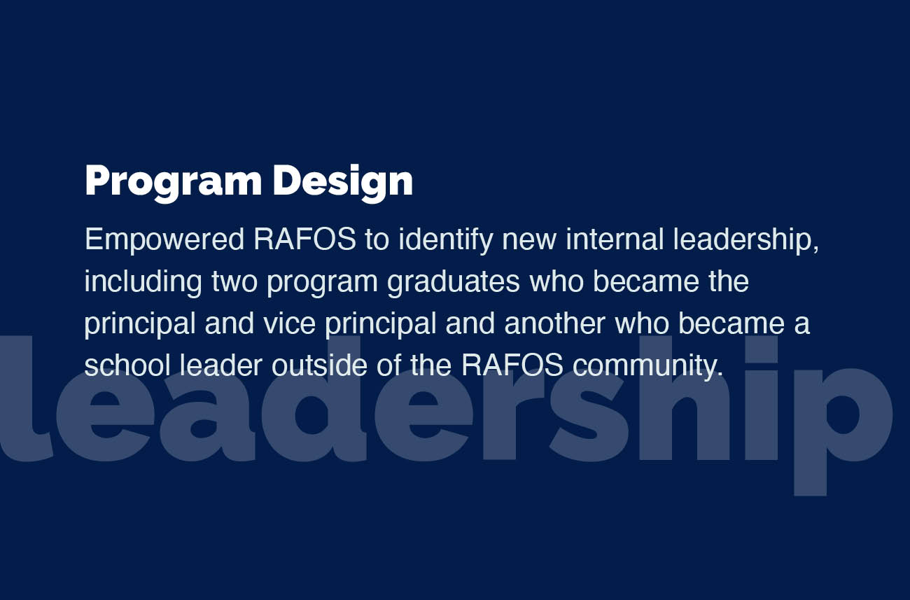 RAFOS case study program design