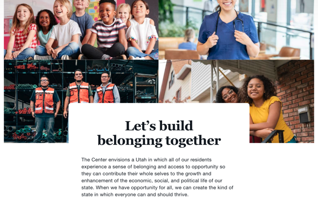 Let's build belonging together